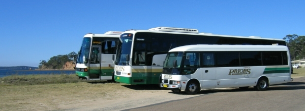 Priors charter buses